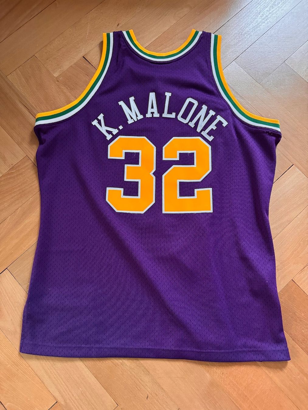 Mitchell & Ness Leibchen & Hosen: NBA Jersey Karl Malone, Utah Jazz – Neu (gemäss Beschreibung) aus Zürich von  1