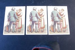 3x BUNDESFEIER - POSTKARTE, 1929. Gelaufen und ungelaufen