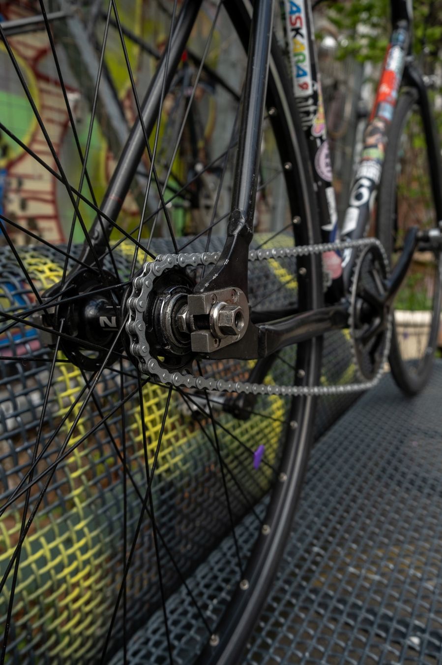 Velos: Fixed Gear (Fixie) Stadtvelo Sticker Bike Alu – Gebraucht aus Zürich von SympaCycles 4