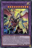 YU-GI-OH, BEWAFFNETE DRACHENKATAPULTKANONE, SR, LED2-DE021