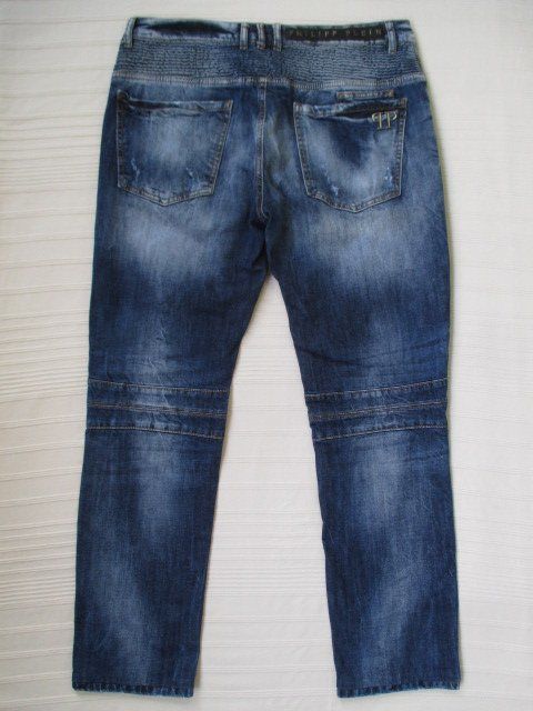 Philipp Plein Jeans: Philipp Plein - Biker Denim Jeans Gr. 52 – Usato da Wetzikon ZH venduto da icewear 1