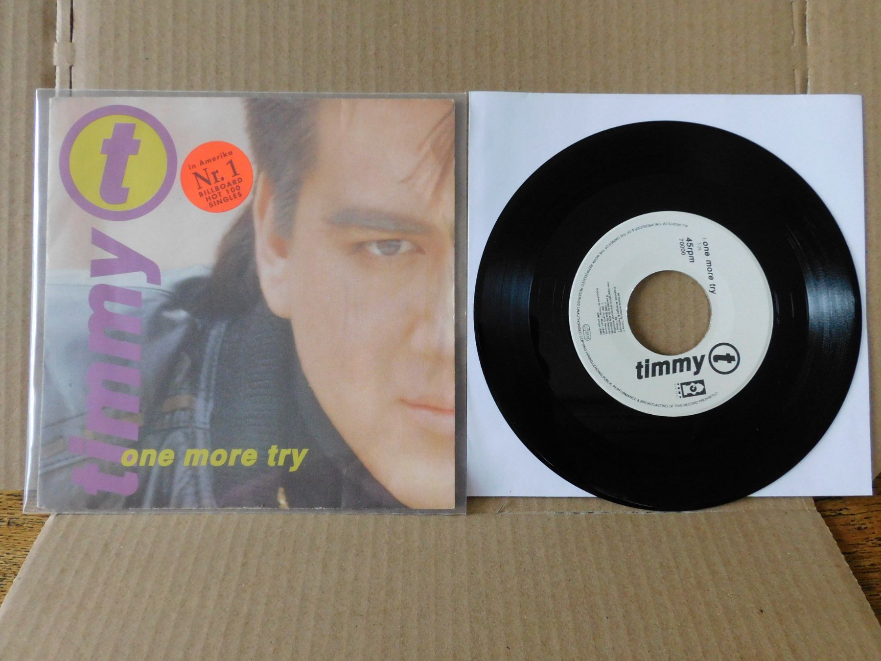 Schallplatten: Timmy T – One More Try – Gebraucht aus Emmenbrücke von lamorak