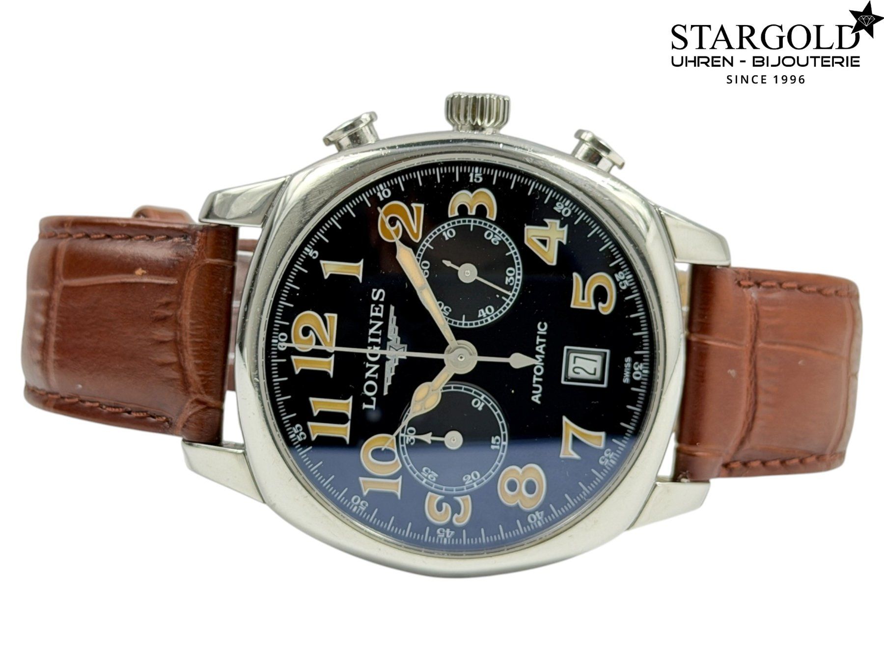Longines Uhren: Longines Spirit Chronograph - L2.705.4 – Gebraucht aus Zürich von Stargold-Uhren 3