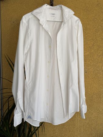 Camicia bianca Gutteridge 100% cotone taglia L
