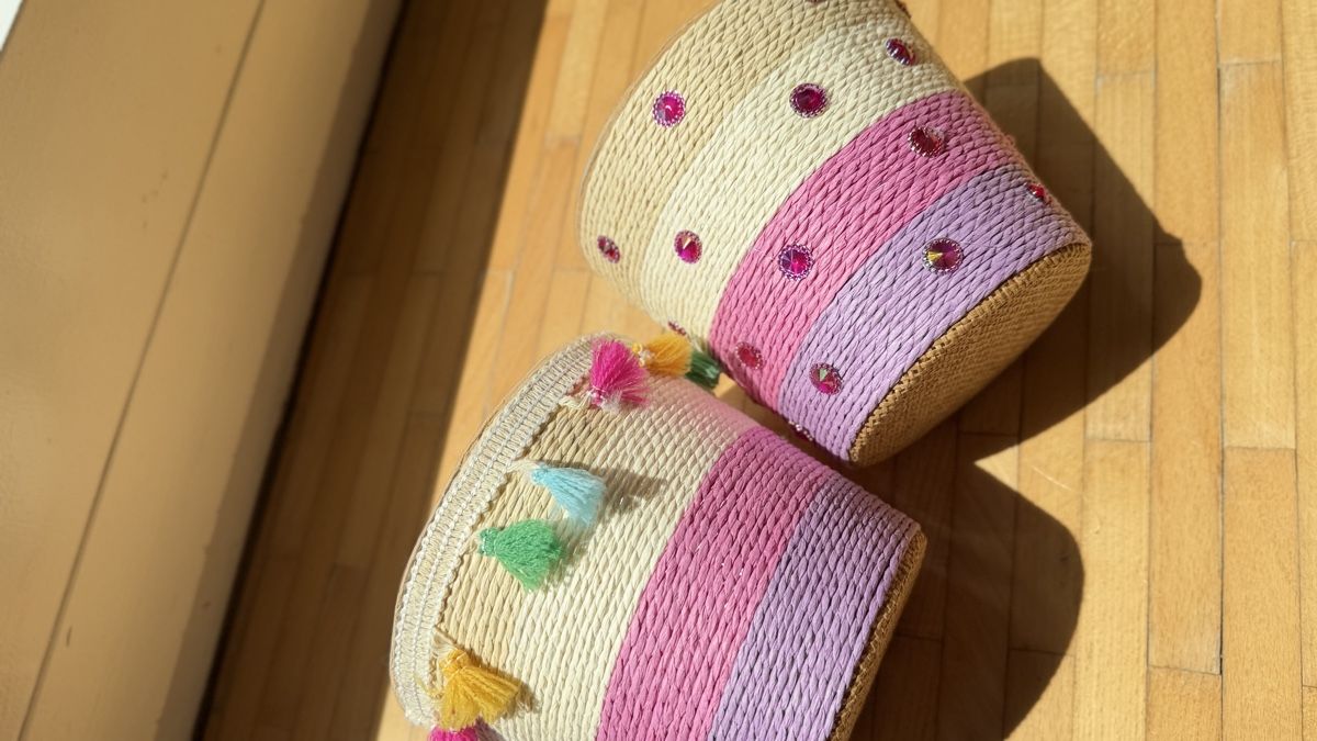 Altro per la casa: 2er Set Deko-Körbchen mit Steinchen, Sommerlich – Nuovo (secondo la descrizione) da vaduz venduto da Vale_26 3