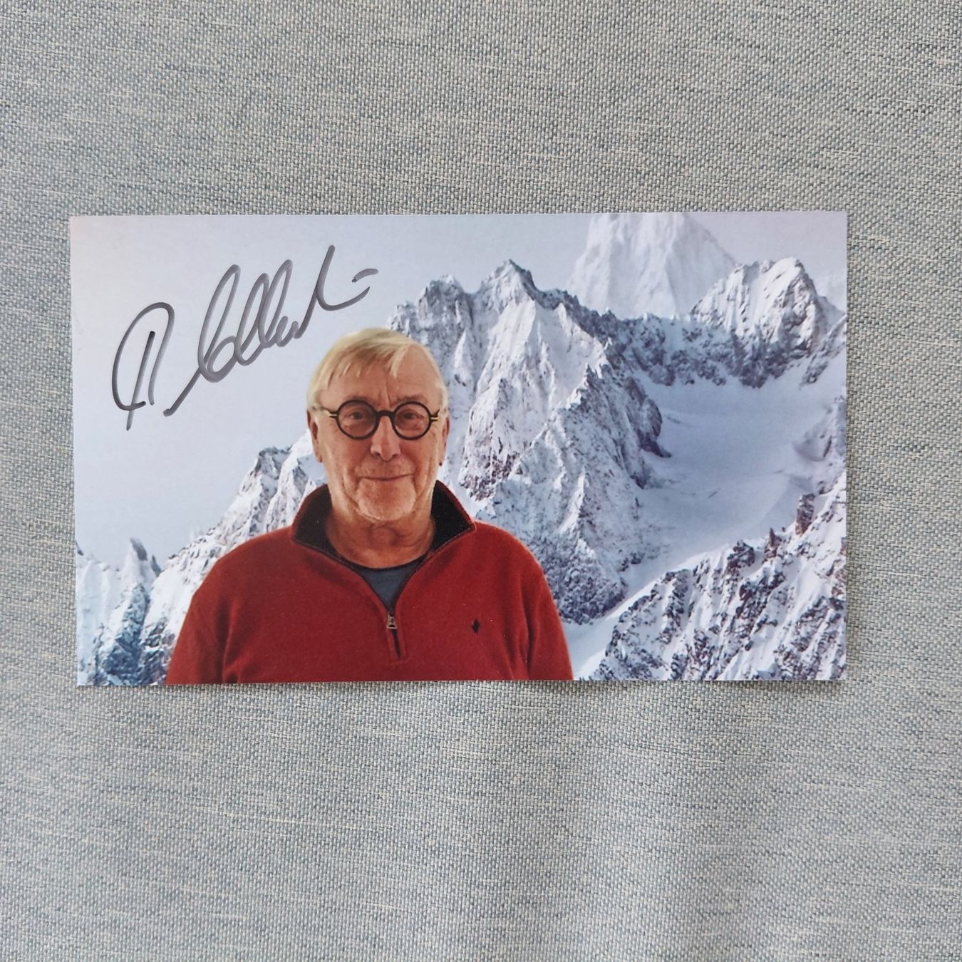 Autografi: Autogramm Roland Collombin – Usato da Schmerikon venduto da Olympia04