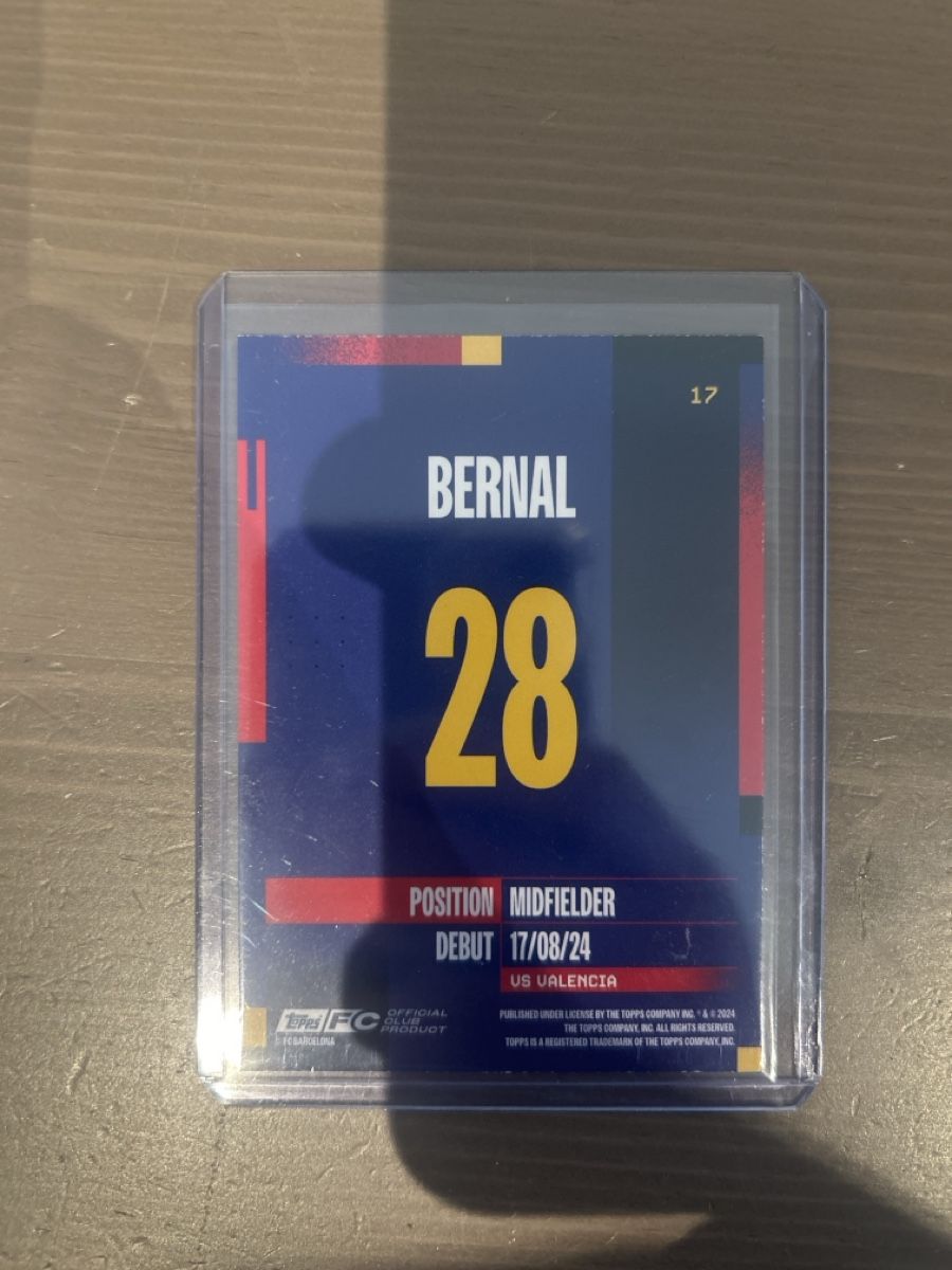 Topps Carte collezionabili: Topps Marc Bernal RC /50 – Nuovo (secondo la descrizione) da Kleinwangen venduto da Matteo_079 1