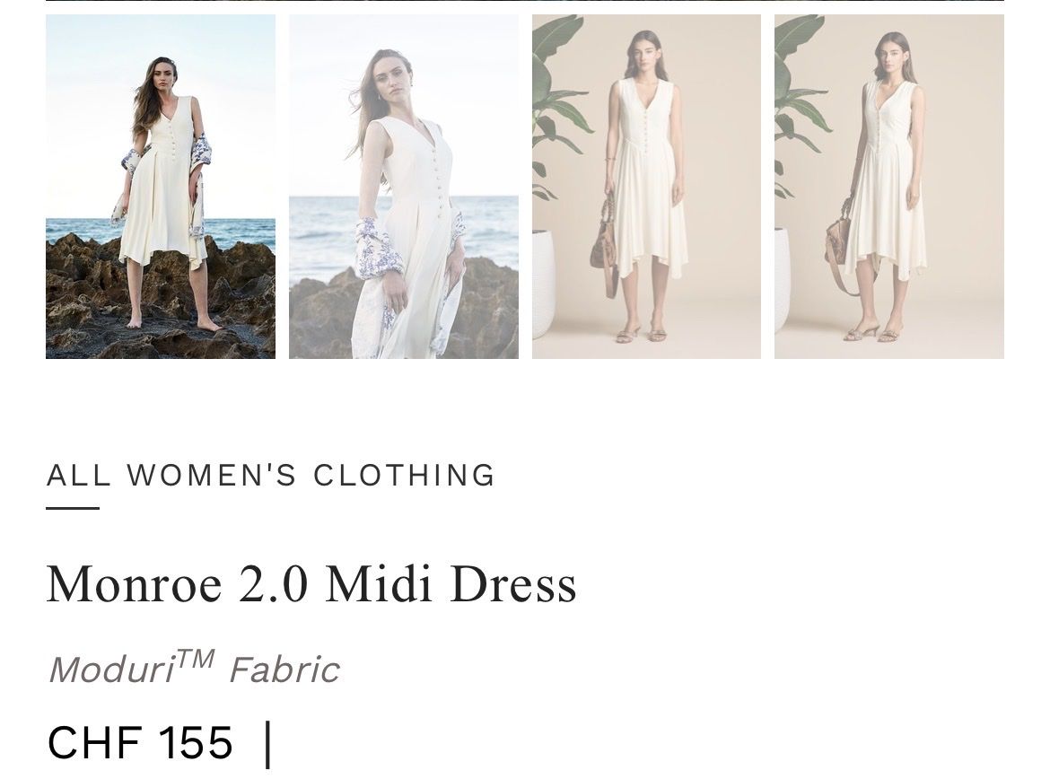 Kleider: Coolibar Midi Kleid – Größe L – Neu (gemäss Beschreibung) aus Walenstadt von bedina92 8