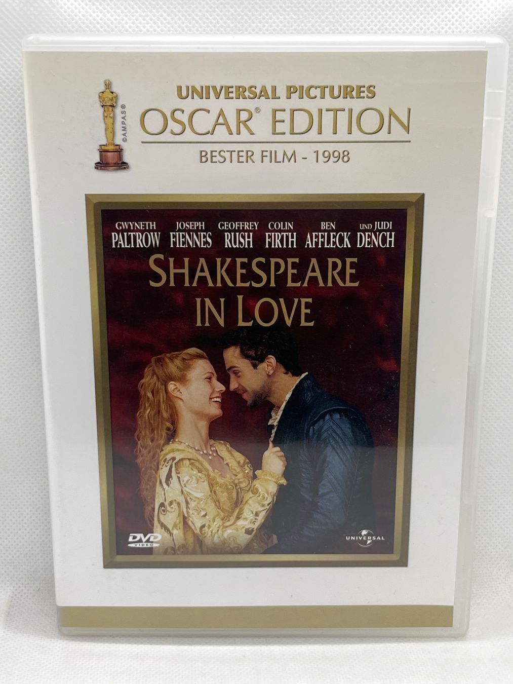 Tutti i DVDs: DVD Shakespeare in Love Oscar Edition – Usato da Hinterkappelen venduto da Kim1992