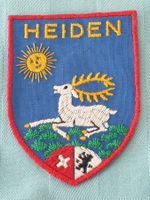 Vintage Badge Wappen HEIDEN ST. GALLER STICKEREI