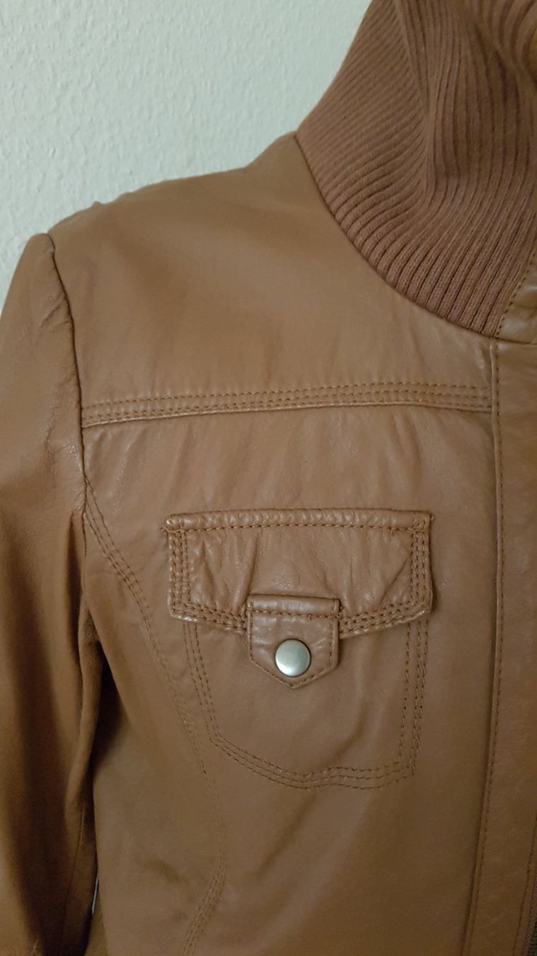 Jacken: Haselnussbraune Leder Jacke   Grösse  44  NEU – Neu (gemäss Beschreibung) aus spreitenbach von nti_pb8s 2