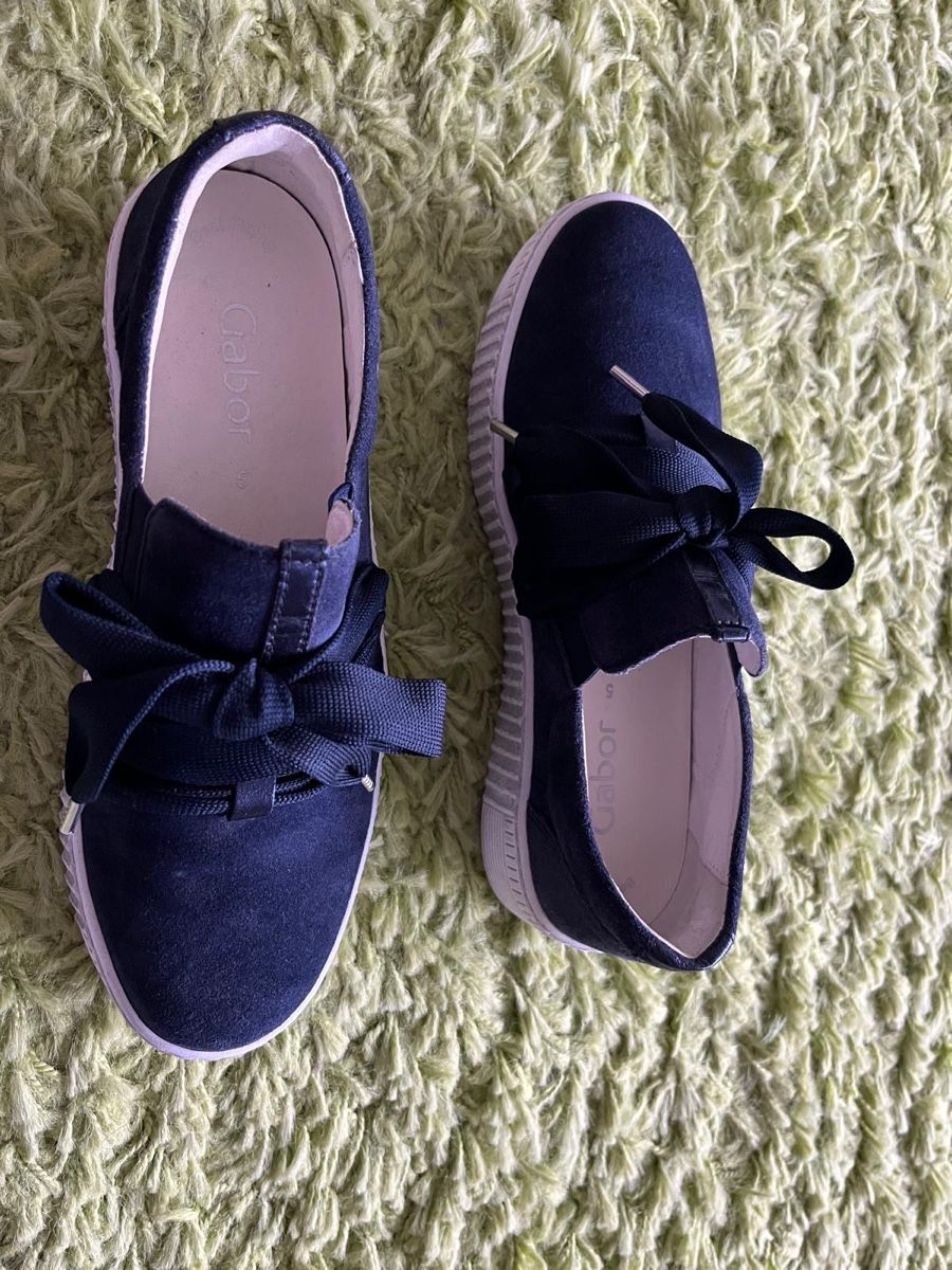 Damenschuhe: Gabor Damenschuhe, Gr. 38, Dunkelblau – Gebraucht aus Neuhausen von DELY 1