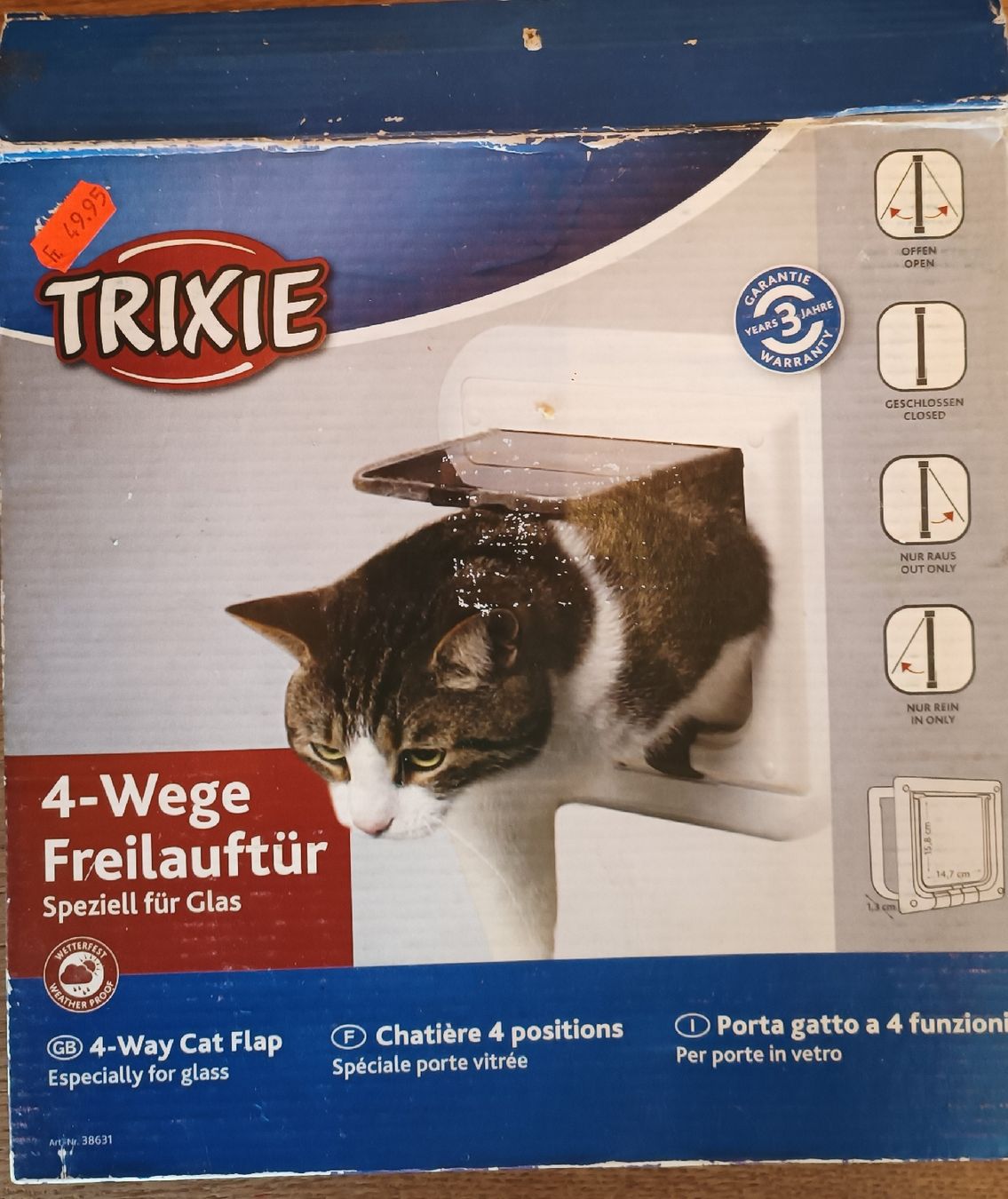 Chatières: Katzen Klappe  – Neuf (Voir description) à Eschenbach SG par Schmidl