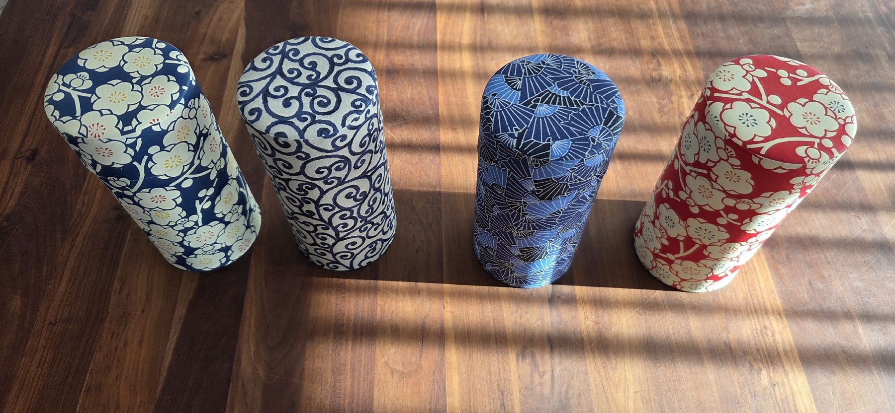 Teiere: 4 Japanisch washi Teedosen – Usato da Baden venduto da Digit6 1