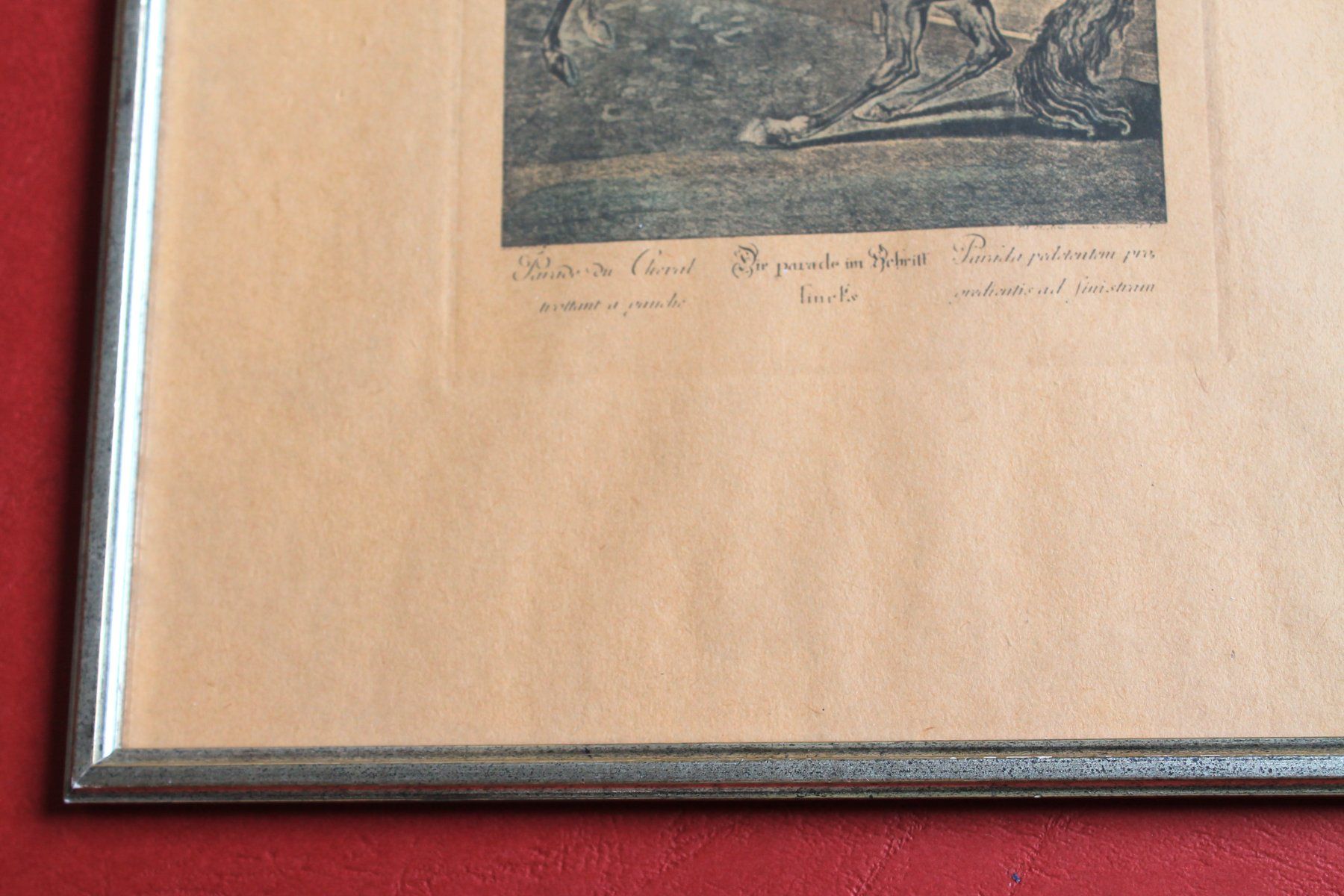 Grafiken & Lithographien: J. E. Ridinger - Die Parade im Schritt links – Gebraucht aus Rebstein von QuasarVincent 3