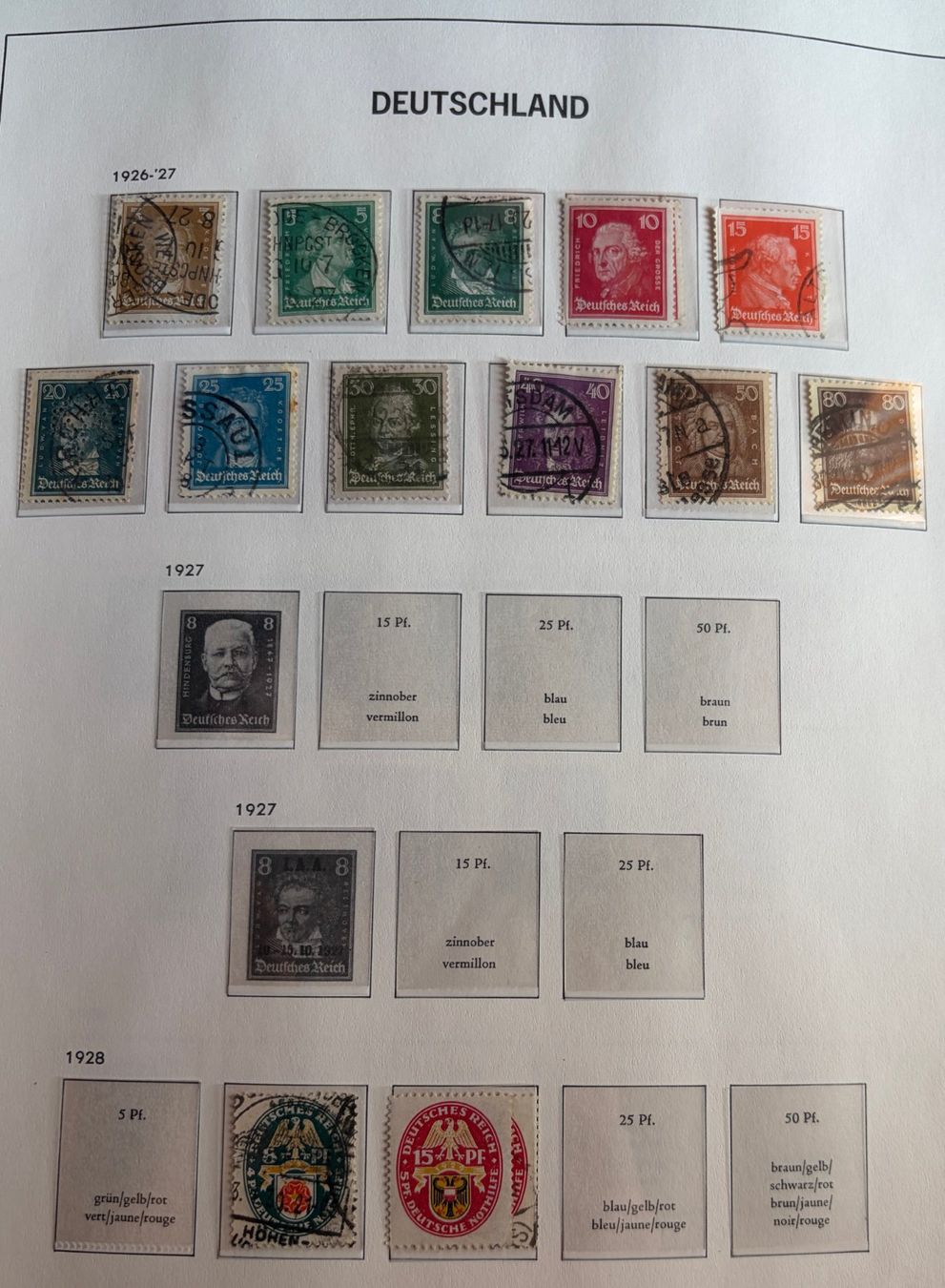 Alle Briefmarken: Briefmarken Deutsches Reich – Gebraucht aus Dotzigen von ser_8hp9