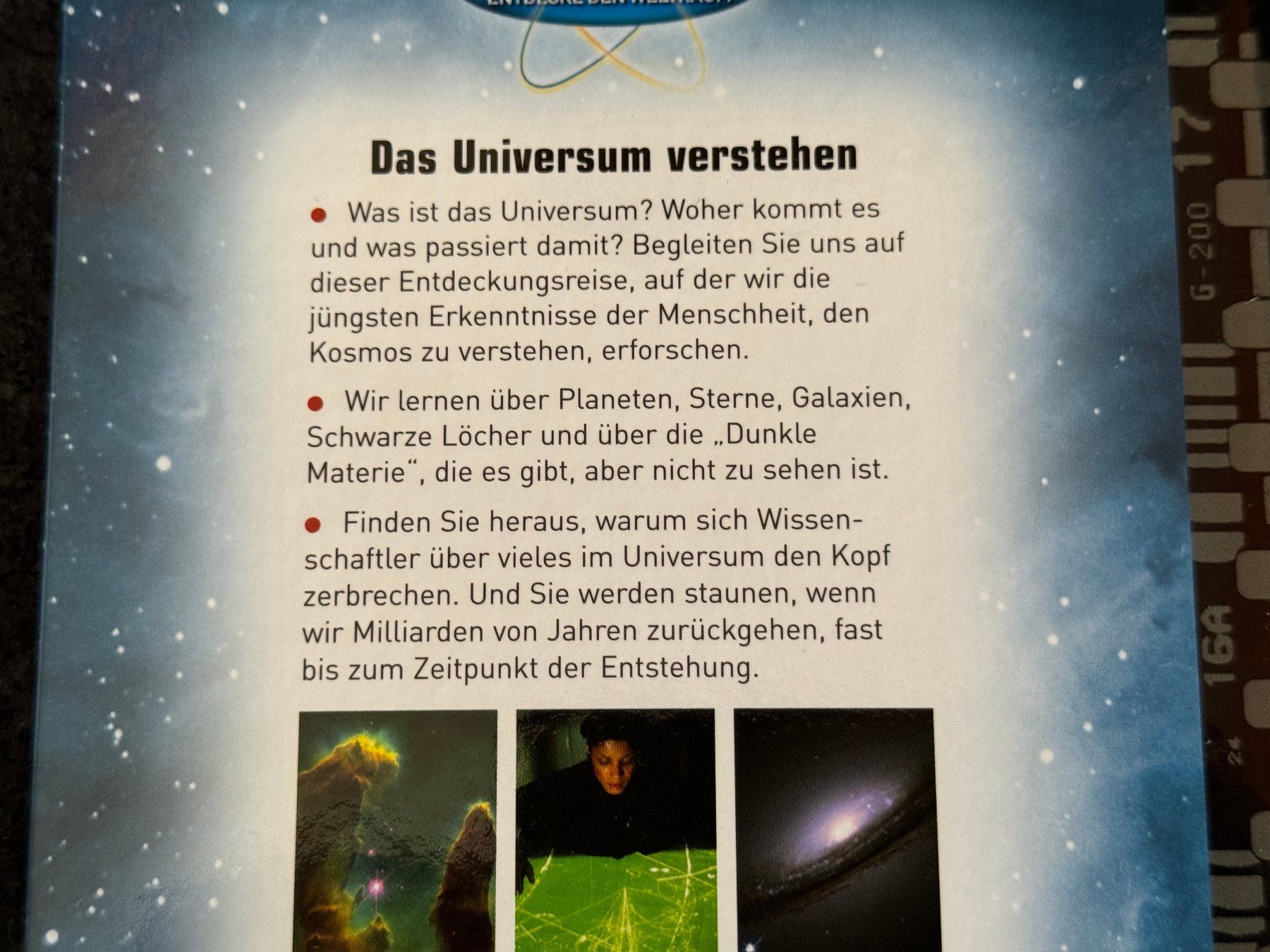 Alle DVDs: Das Universum verstehen SPACE DVD DE – Gebraucht aus Fribourg von tschjoly 2