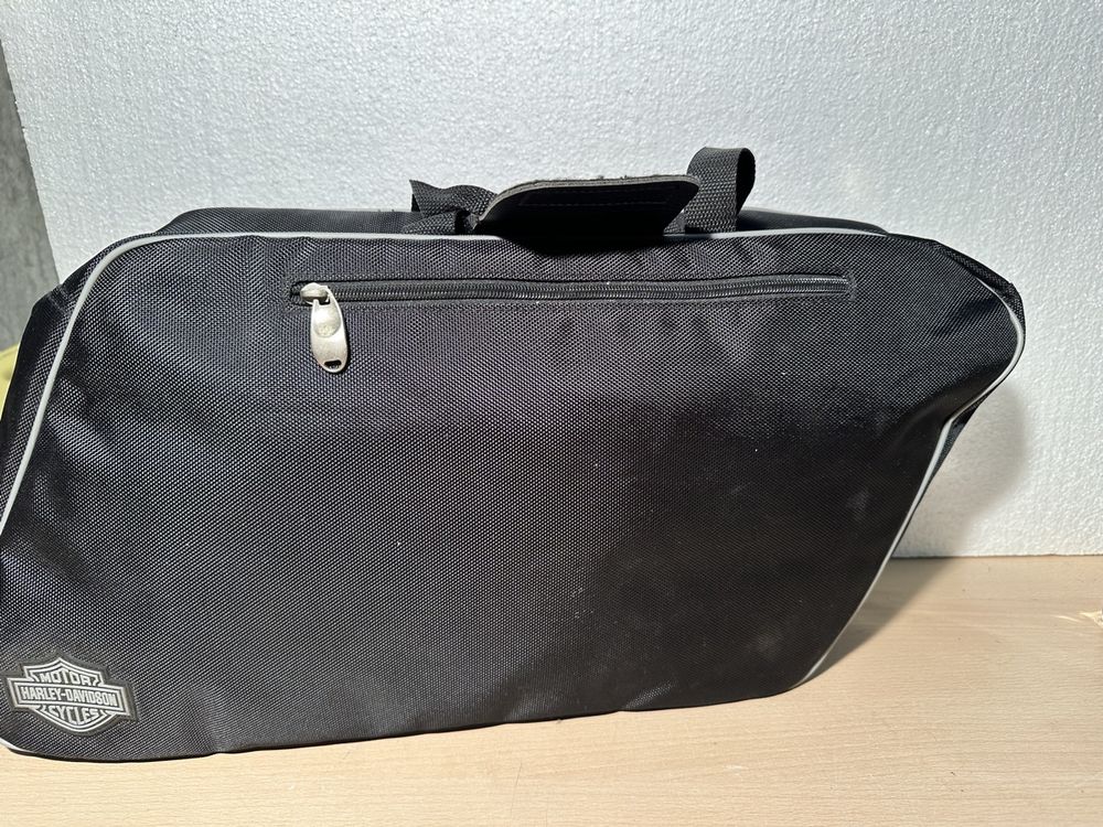 Sac de voyage Harley-Davidson noir et gris argenté (D'occasion) à
