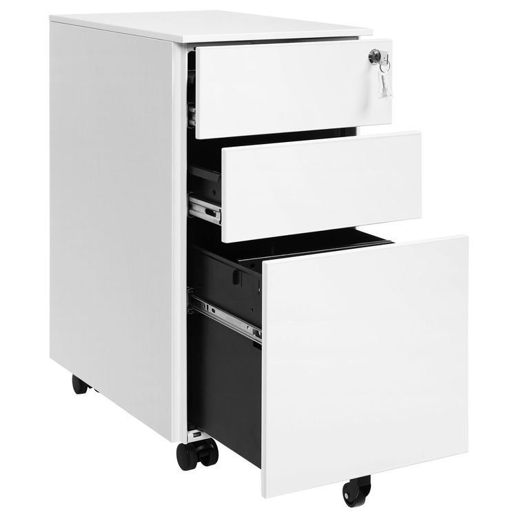 Banconi: Rollcontainer Stahl Büroschrank mit 3 Schubladen THOR – Nuovo e nell'imballaggio originale da Lachen SZ venduto da MAMORU-MOEBEL 5