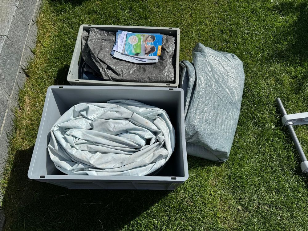 INTEXPOOL ø 457 cm - Komplettset mit Sandfilter 5