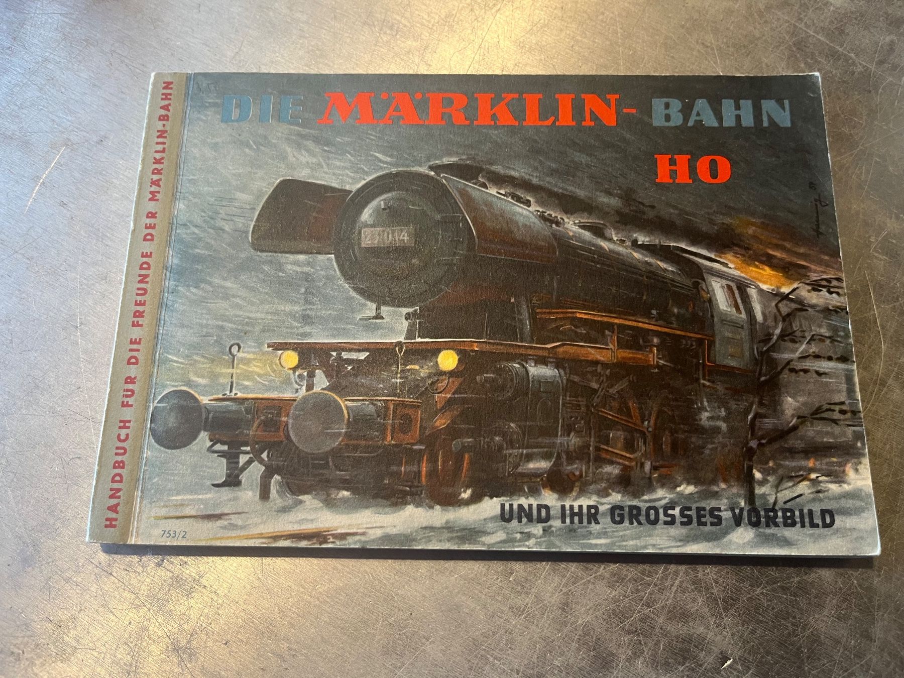 Livres: buch, marklin bahn HO, handbuch, 1955 – D'occasion à Emmenmatt par flyrecords