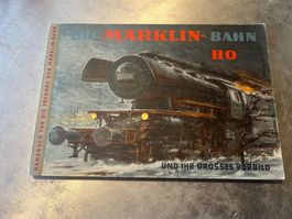 buch, marklin bahn HO, handbuch, 1955