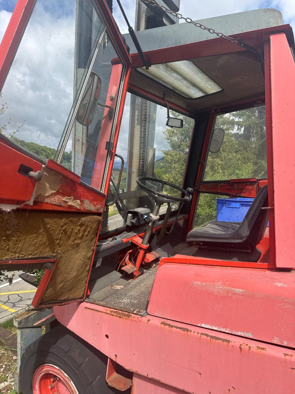 Linde Carrelli elevatori e a forche: Linde Stapler H60D (6Tonnen) – Usato da Tegerfelden venduto da MuehlebachFormenAG 1