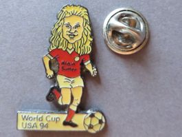 PIN, SCHWEIZER NATI FUSSBALL SPIELER A.SUTTER, WM 94 USA