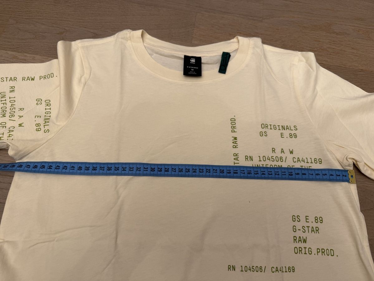 G-Star T-shirt: G-Star Raw T-Shirt, Grösse M – Usato da Rubigen venduto da Elmacino 1