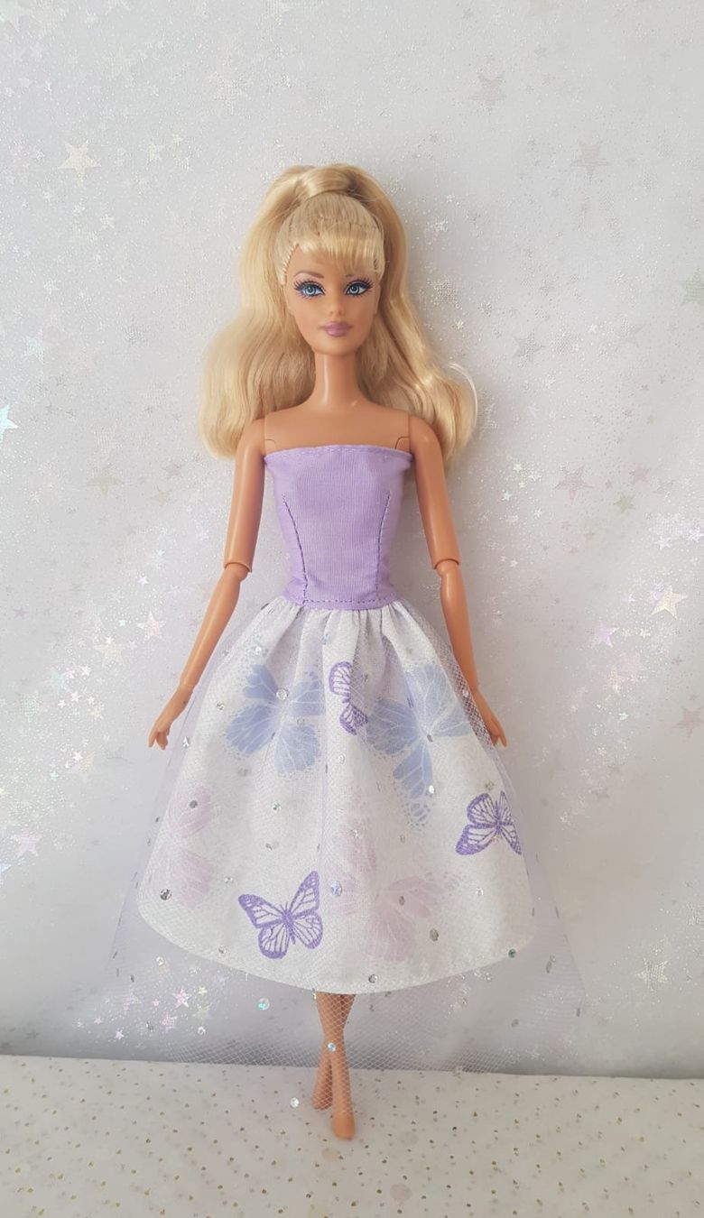Bambole: Barbie Kleid – Nuovo (secondo la descrizione) da Lachen SZ venduto da Sakura4hime