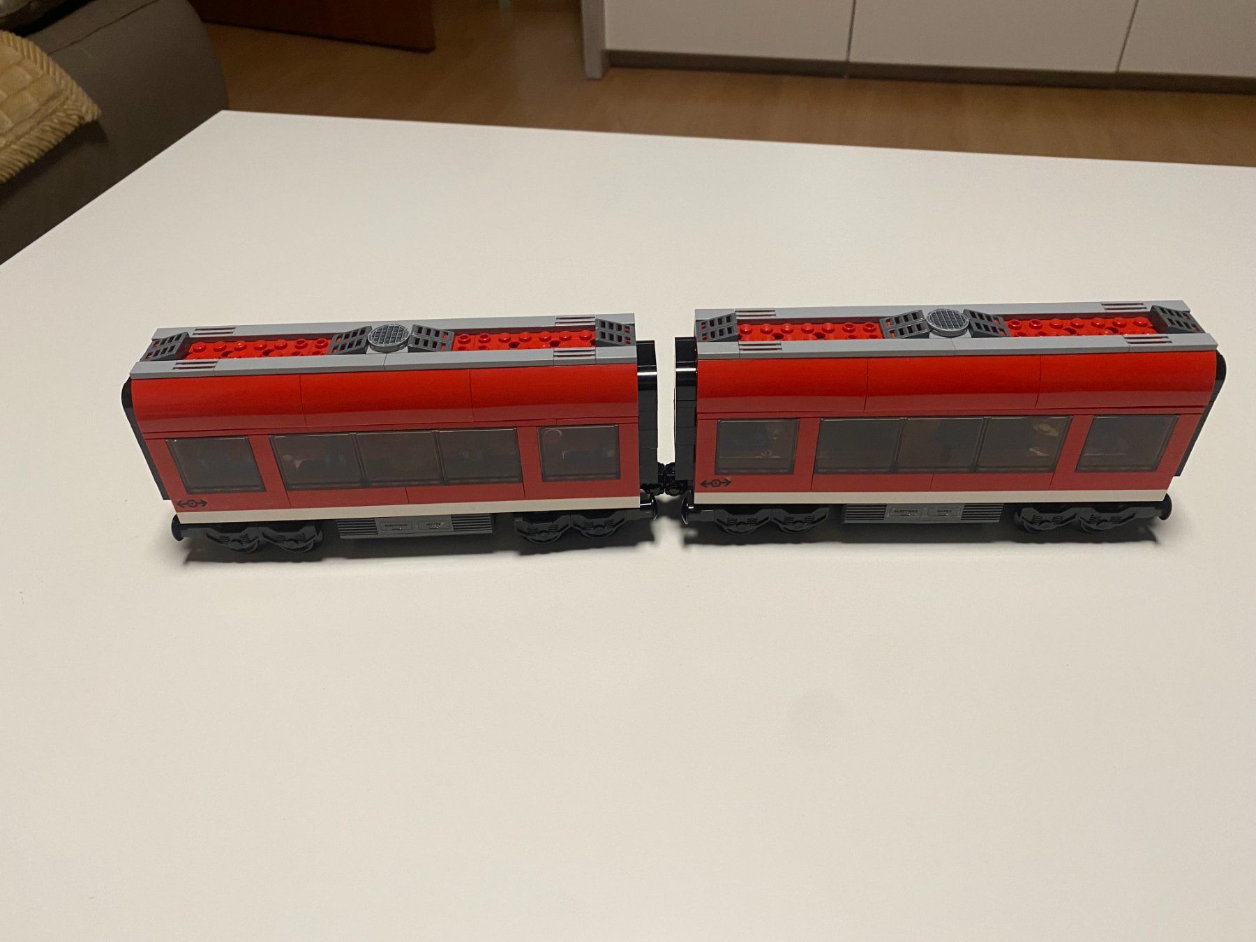 Lego Spielzeuge: LEGO - 2 - EISENBAHN - CITY - WAGONS – Gebraucht aus Gelterkinden von ajdt4