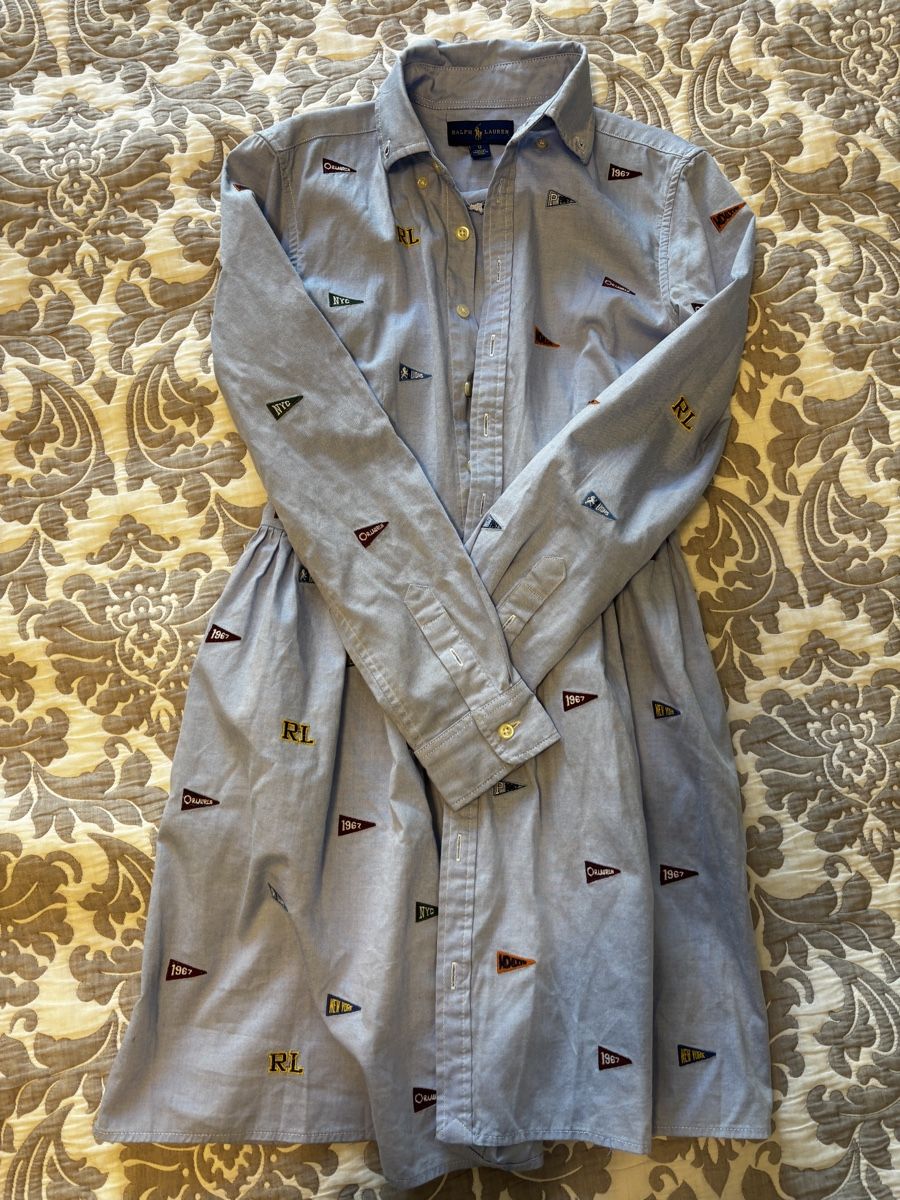 Vestiti & Gonne: Ralph Lauren Baumwoll Kleid – Usato da Zürich venduto da mary_5ln5