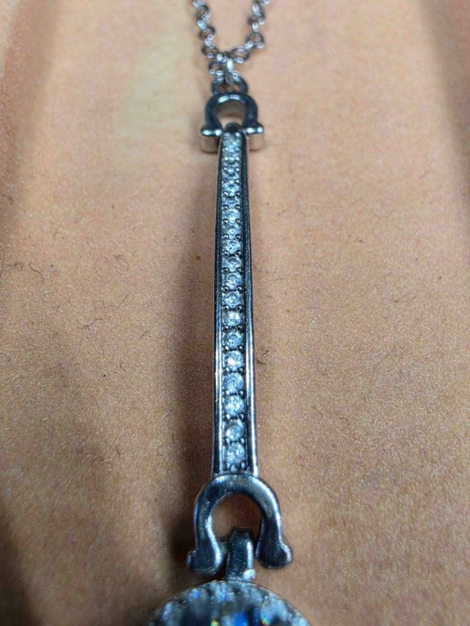 Ketten: Collier argent avec zircons – Neu und originalverpackt aus Reconvilier von MARCLAT 8