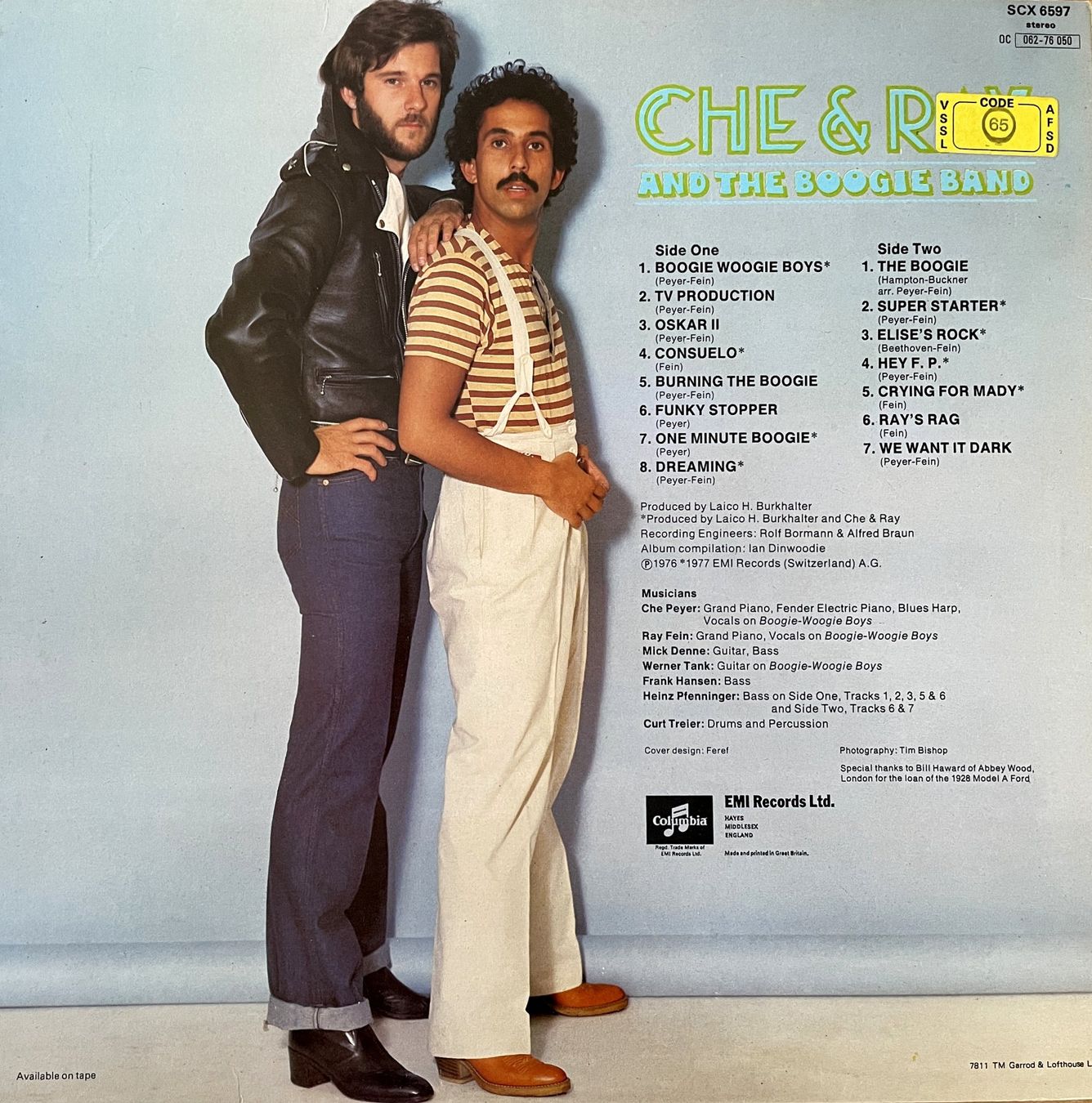 Dischi in vinile: Che & Ray 2 LP's - Buring The Boogie & And The Boogie Band – Usato da Savagnier venduto da Ne2065 2