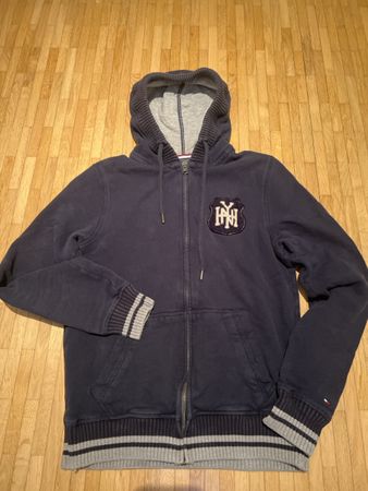 Tommy Hilfiger Zip Hoodie, Vintage Fit, Grösse M