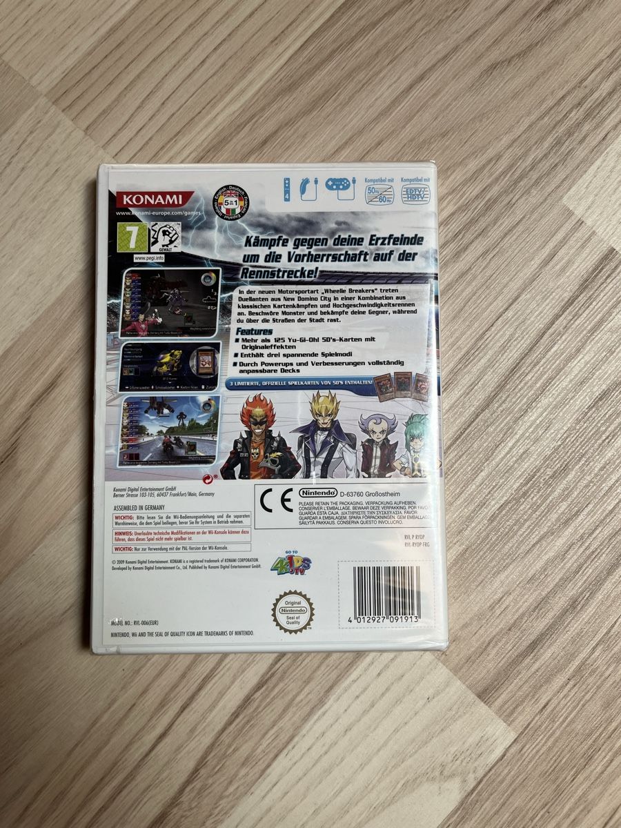 Giochi: Yu-Gi-Ho Wheelie Breakers WII sealed – Nuovo (secondo la descrizione) da Grancy venduto da Naxus 1