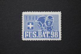 FÜS. BAT. 98  SOLDATENMARKE 1940
