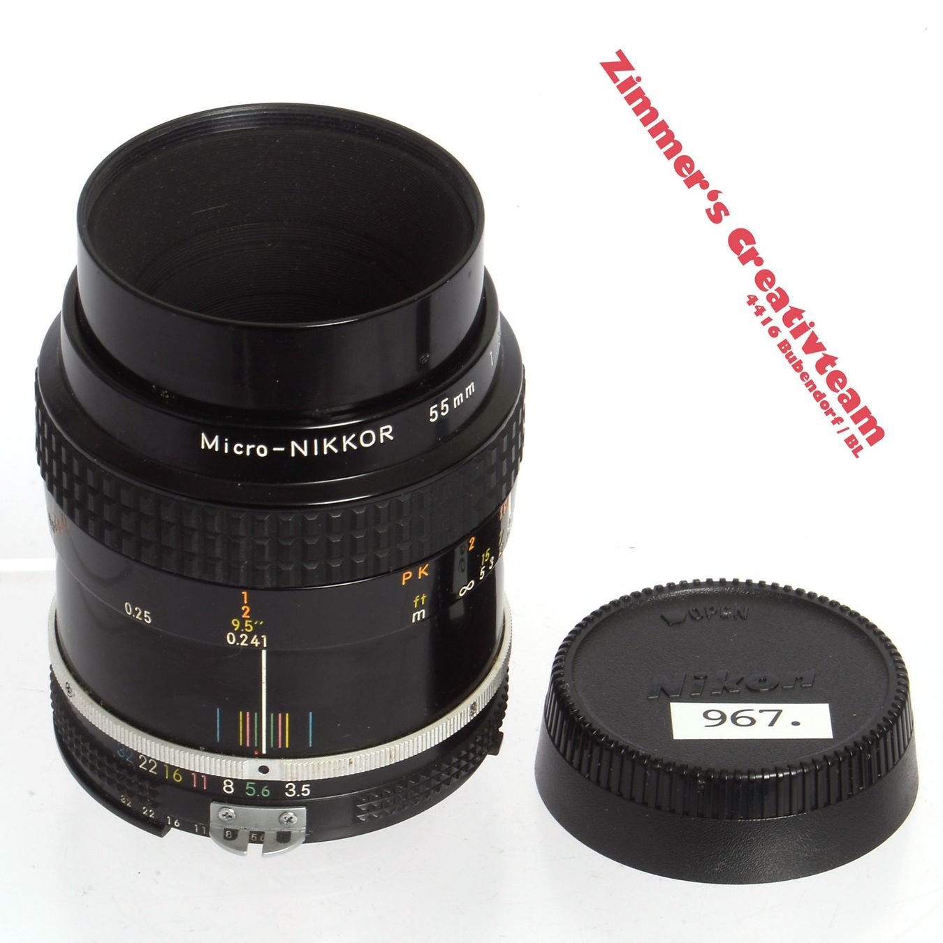 Nikkor Objektive: Micro-Nikkor 55mm 3.5 zu Nikon manuell AI – Gebraucht aus Bubendorf von zimmers_creativteam 1