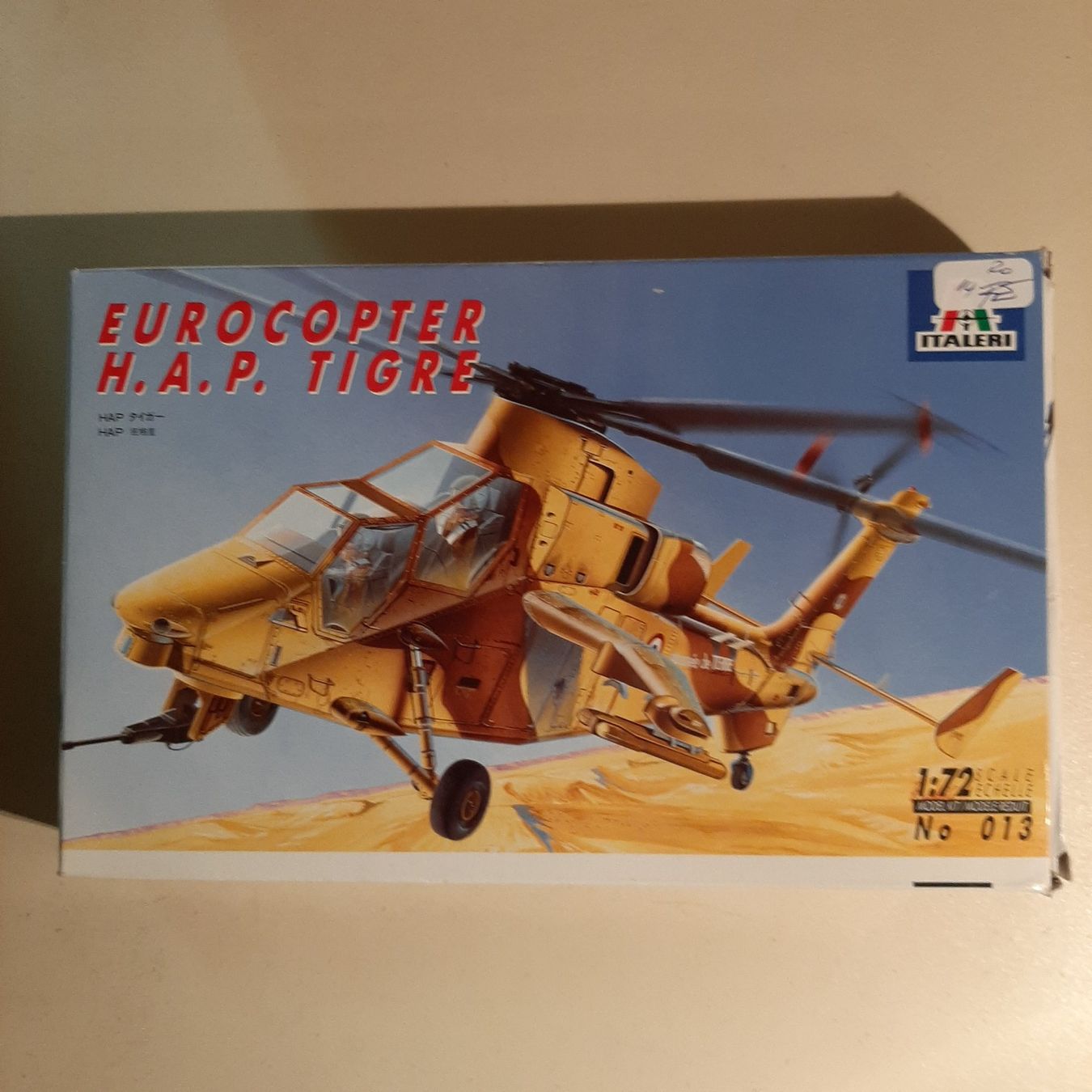 Italeri Kit di modellismo & Modellini statici: 2063 ... Eurocopter H.A.P. Tiger ... Italeri 013 – Usato da Bonstetten venduto da Benibanny59
