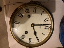 Schatz Marineuhr Wanduhr mechanisch mit Glasenschlag