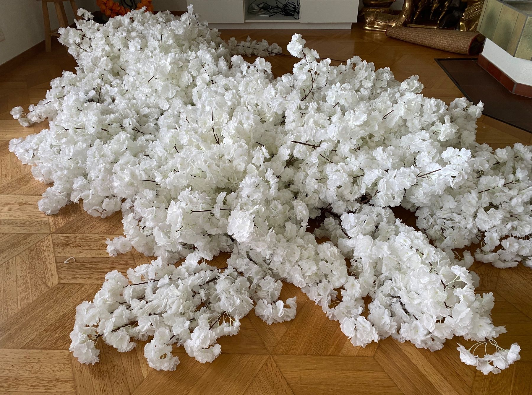 Piante & sementi: Kirsche Baum Blumen Kirschblüten  Kunstblumen Kunstpflanzen – Usato da Dottikon venduto da 6571 1