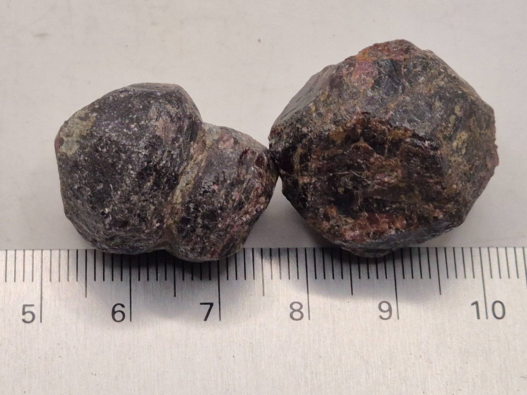 Pietre preziose: Lot Granat Almadin 218ct. – Nuovo e nell'imballaggio originale da Winterthur venduto da LukasMineralienOase 1