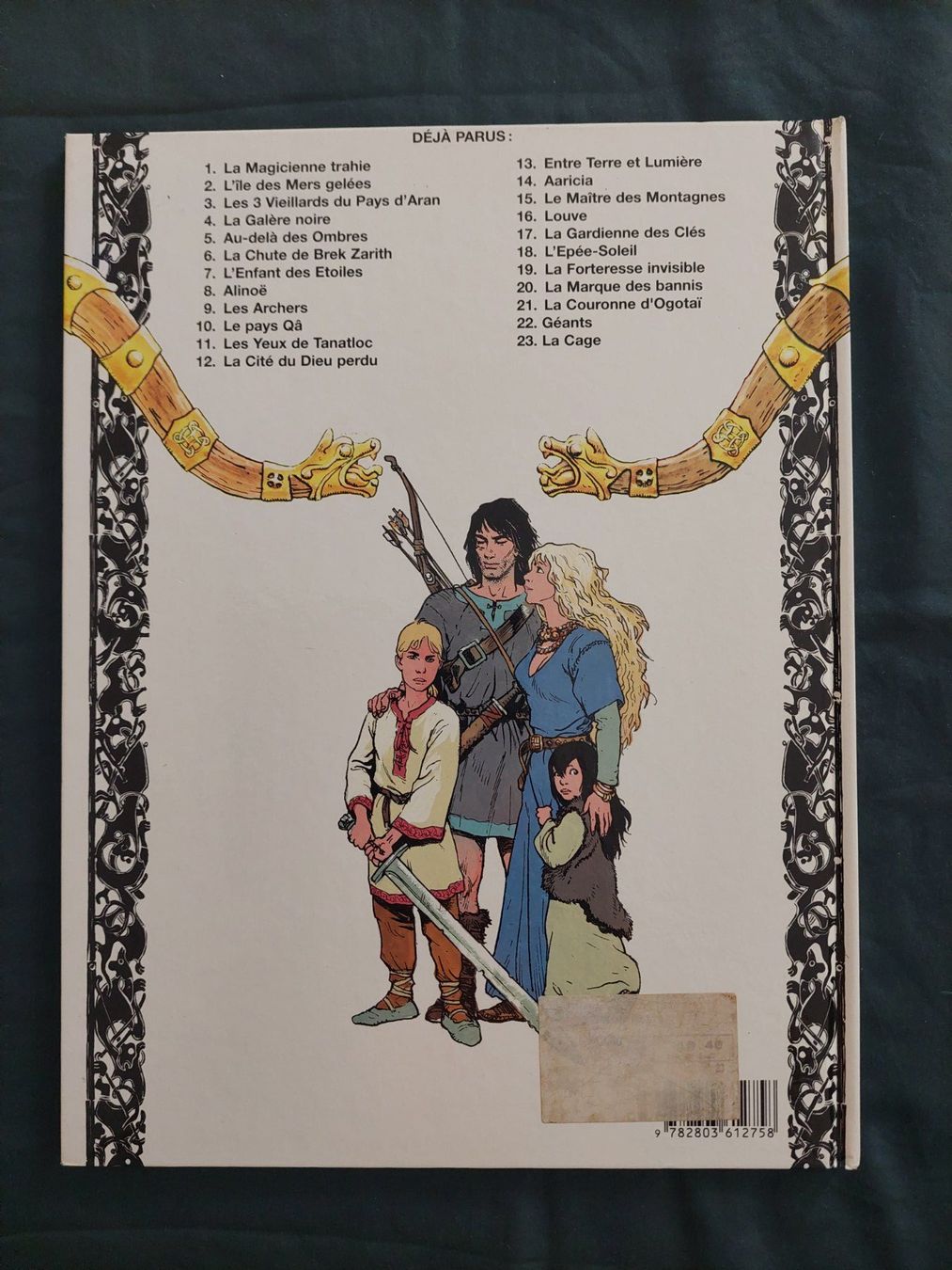 Fumetti: Thorgal T.23 La Cage EO 1997 BE+ – Usato da Genève venduto da Blu_BD 1
