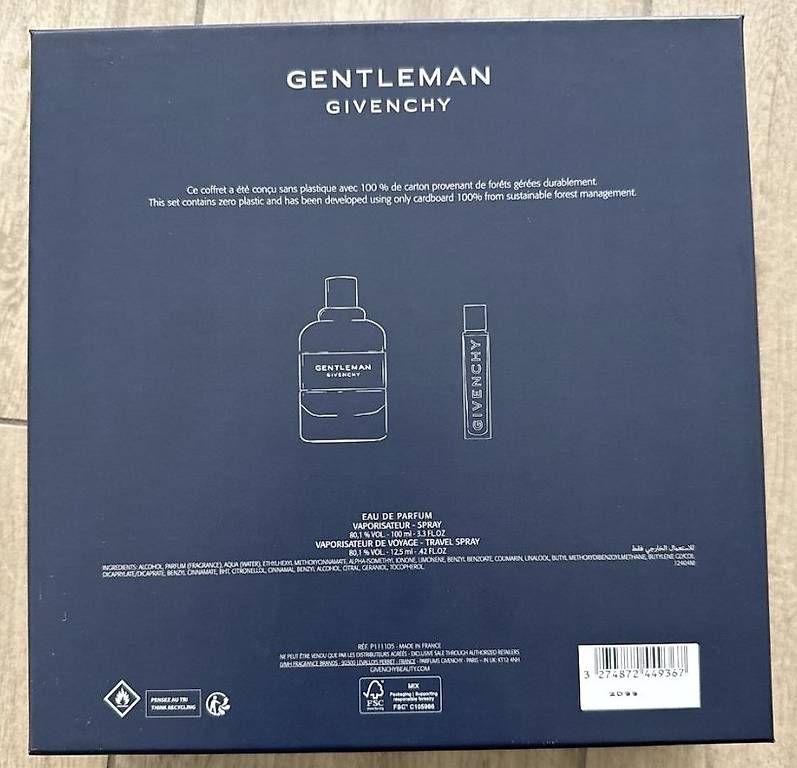 Givenchy Profumi & Eau de Toilette: Gentleman von Givenchy - Geschenkset 100ml + 12ml – Nuovo (secondo la descrizione) da Widen venduto da RazorRamon 3