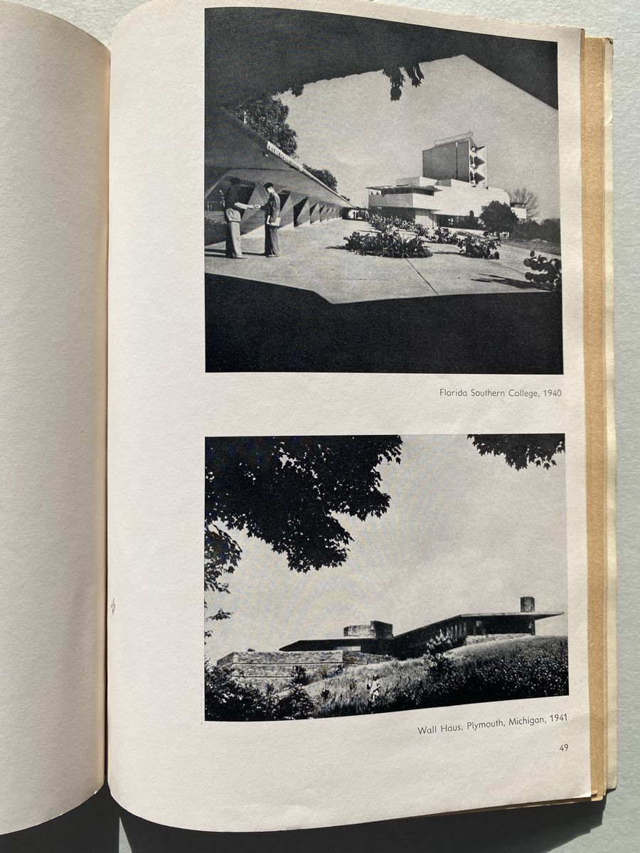 Libri: Frank Lloyd Wright - Exhibition Catalogue 1952 - Rare! – Usato da Zürich venduto da lesgarcons 3