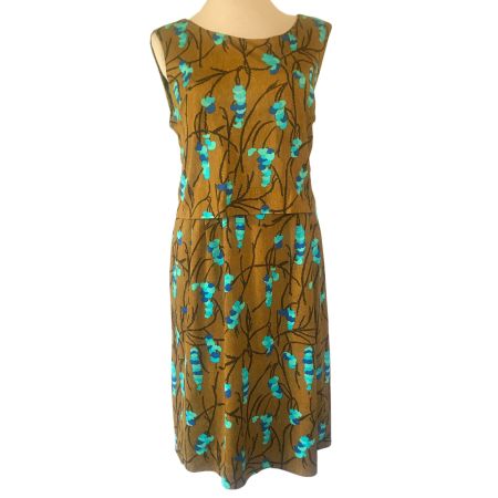 Kleid Sommerkleid L/XL moutarde Luisa Spagnoli VINTAGE 60s