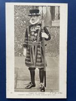 Alte Ansichtskarte Tower of London - Seltenes Sammlerstück!
