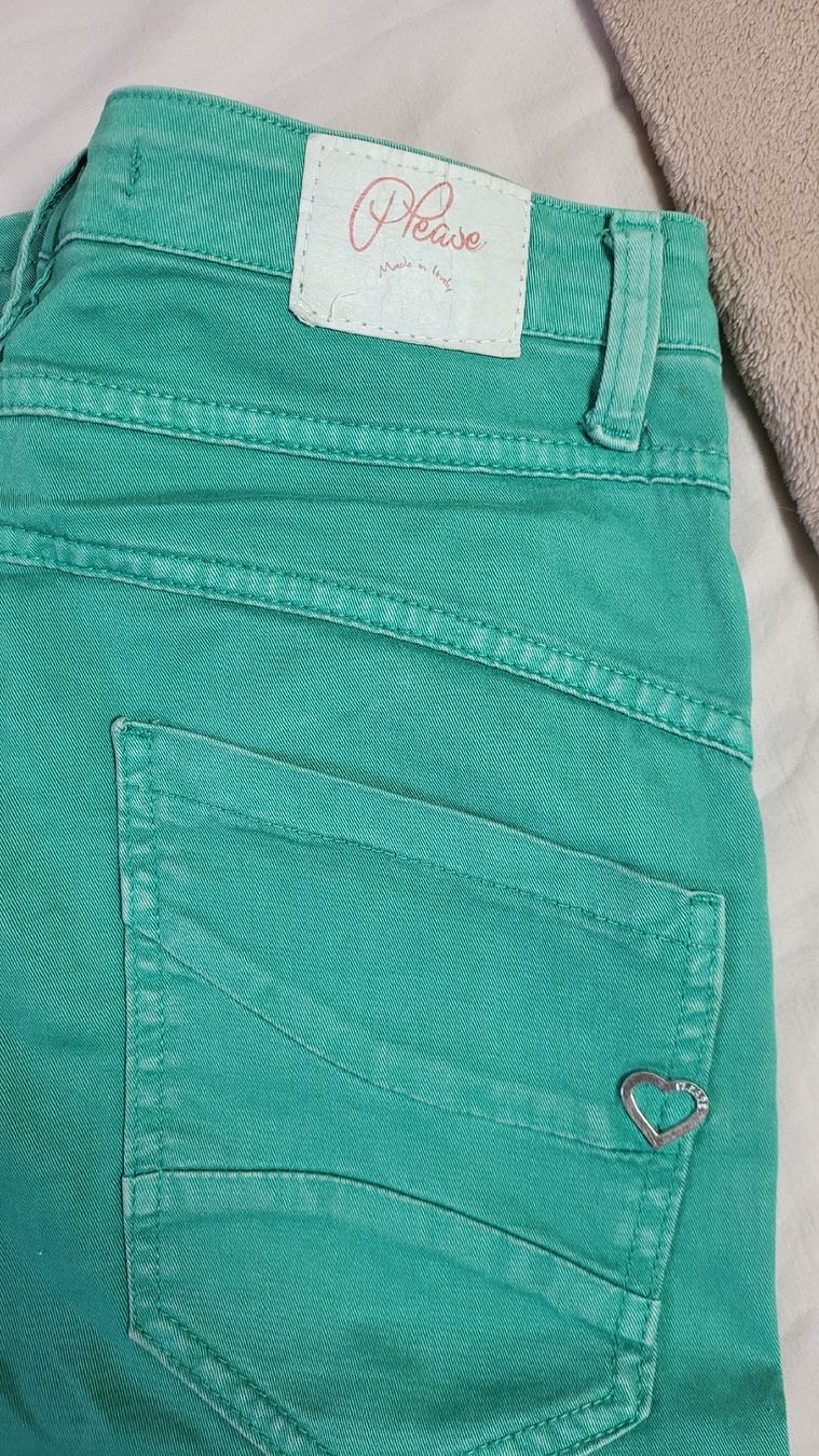 Please Jeans Hosen: Pantalon Please vert printemps taille S, – Gebraucht aus collonges von marlene.carlos 4