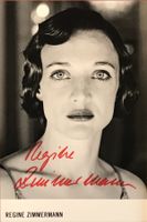 Regine Zimmermann Autogramm signiert Foto 10x15cm