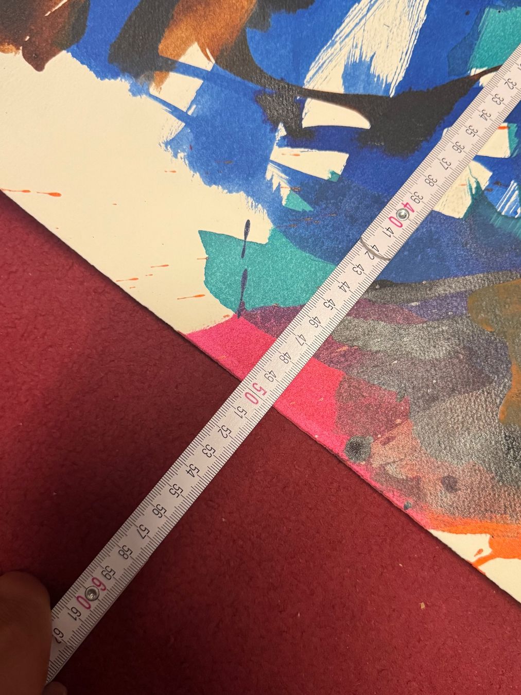 Gemälde: Aquarell Hand signiert Bild – Gebraucht aus Schlieren von Freundlich02 4